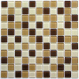 Мозайка стеклянная Latte mix 300*300, м2