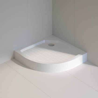 Душевой поддон полукруглый RGW SMC/R W Белый, 57350488-01