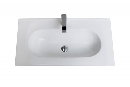 Тумба с раковиной подвесная BelBagno KRAFT 80 Bianco Opaco, раковина белая Тумба с раковиной подвесная BelBagno KRAFT 80 Bianco Opaco, раковина белая