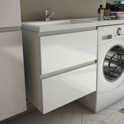 Комплект мебели Kare Luxe 900х450 подвесной 1 ящик (ШхГхВ) 898х446х477