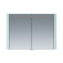 Зеркальный шкаф Sensation с подсветкой, 70х100х15 см,  голубой, M30MCX1001GG