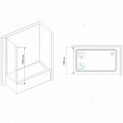 Боковая панель RGW Z-52 04225275-51 75*150 Боковая панель RGW Z-52 04225275-51 75*150