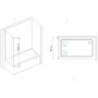 Боковая панель RGW Z-52 04225275-51 75*150 Боковая панель RGW Z-52 04225275-51 75*150