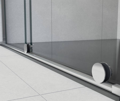 Душевая дверь Arno VPS-1A150CL, 1500, хром, стекло прозрачное