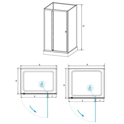 Душевая кабина RGW AN-207, RGW 411320788-95