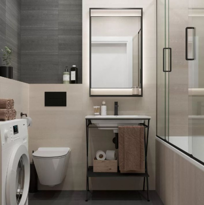 Настенная плитка 11235R Про Дабл бежевый светлый матовый обрезной 30х60х9 (7 шт/1,26 м2), м2