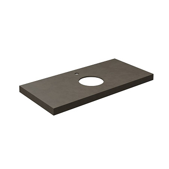 Столешница из керамогранита Про Чементо 100x48, коричневая матовая, CN100.DD507020R