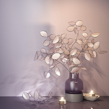 Обои виниловые Примавера база, сиреневый