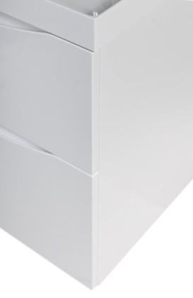 Тумба с раковиной подвесная BelBagno MARINO-H60 90 Bianco Lucido, раковина белая Тумба с раковиной подвесная BelBagno MARINO-H60 90 Bianco Lucido, раковина белая