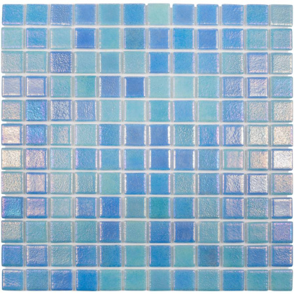 Стеклянная мозаика, MIX BLUE 551/552, Shell Стеклянная мозаика, MIX BLUE 551/552, Shell