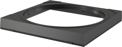 Вставка под водосточную трубу, комплект – черный