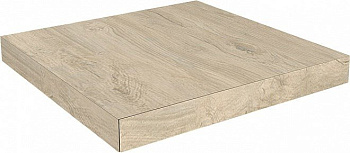 Ступень угловая клееная правая Сальветти капучино светлый 33x33x0,9 Ступень угловая клееная правая Сальветти капучино светлый 33x33x0,9