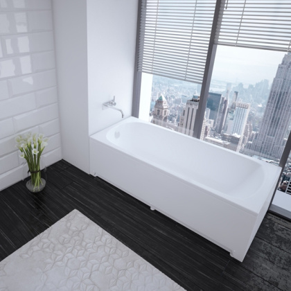 Акриловая ванна Акватек Ника 170х75 NIK170-0000001