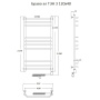 Полотенцесушитель Браво эл ТЭН 3 120*40 (ЛЦ4) Полотенцесушитель Браво эл ТЭН 3 120*40 (ЛЦ4)