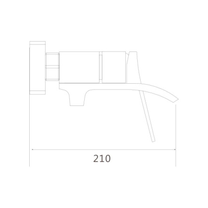 Смеситель для ванны Shevanik S40 S4002