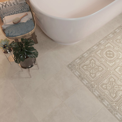 Пьяцца серый светлый матовый 30,2x30,2x0,78