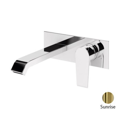 NAUTIC-BLI-SR Смеситель для раковины встраиваемый однорычажный, излив и ручка на одной площадке, исполнение Sunrise NAUTIC-BLI-SR Смеситель для раковины встраиваемый однорычажный, излив и ручка на одной площадке, исполнение Sunrise