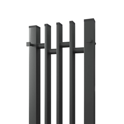 Полотенцесушитель электрический Point Фрея PN20732GB П2 180x1200 диммер слева, графит блеск Полотенцесушитель электрический Point Фрея PN20732GB П2 180x1200 диммер слева, графит блеск