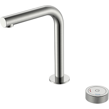 Смеситель автоматический для раковины на 2 отв. TECH Nikel Brush Смеситель автоматический для раковины на 2 отв. TECH Nikel Brush