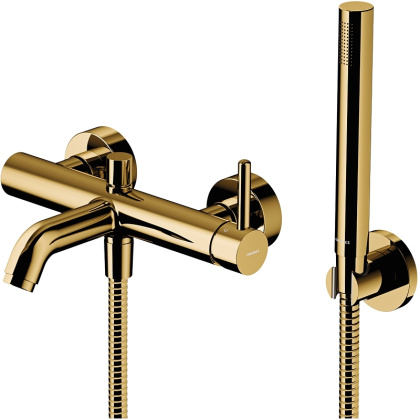 Смеситель для ванны с душевым комплектом OMNIRES Y Y1231GL (золото) 
