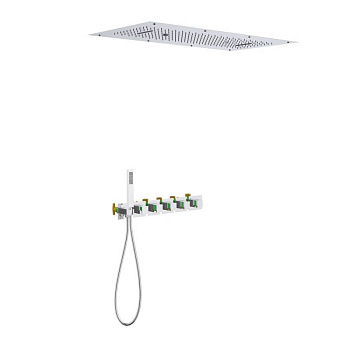 Душевая система Timo Petruma SX-5329/00SM скрытого монтажа, термостат, хром
