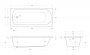 Акриловая ванна CEZARES ECO-155-70-41-W37, 155x70x44 Акриловая ванна CEZARES ECO-155-70-41-W37, 155x70x44