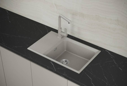 Мойка кухонная Point Этна 78 серый