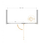 LINER-B-12-120-C-Cr-R Душевой уголок, Условный размер, мм:1200x1950 Габариты с диапазоном регулировок, мм:(1190-1205)x1950  LINER-B-12-120-C-Cr-R Душевой уголок, Условный размер, мм:1200x1950 Габариты с диапазоном регулировок, мм:(1190-1205)x1950