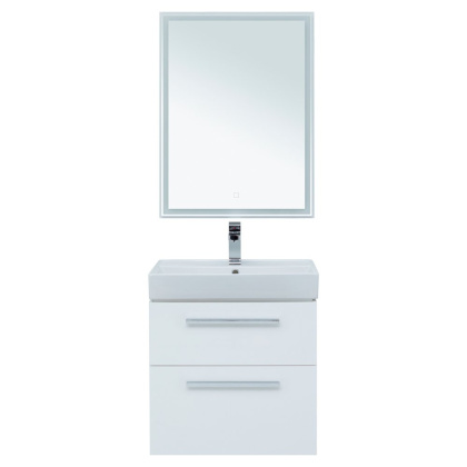 Мебель для ванной Aquanet Nova 60 белый (2 ящика)
