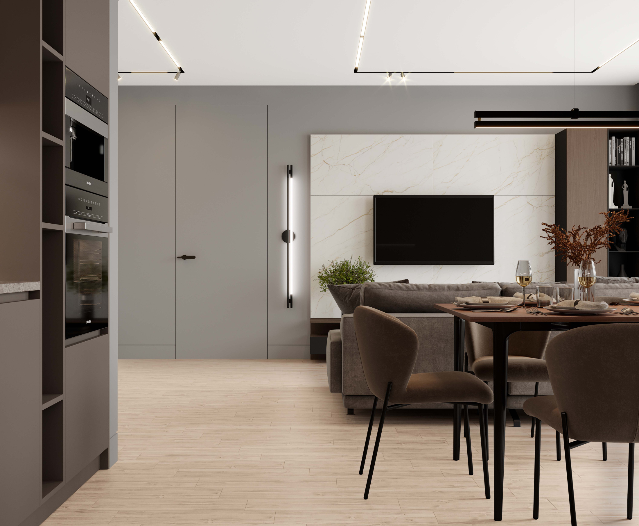 Керамогранит L1_3 Fernando бежевый (59,4смх14,7смх9мм) (15шт_1,31м2), м2