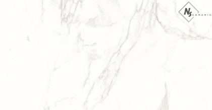 NS Ceramic Керамогранит с Эффектом Камня NSC1271 White 60x120 - керамическая плитка и керамогранит