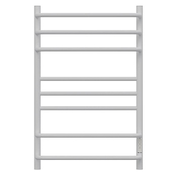 Полотенцесушитель электрический Point Сатурн PN90858W П8 500x800 диммер справа, белый Полотенцесушитель электрический Point Сатурн PN90858W П8 500x800 диммер справа, белый
