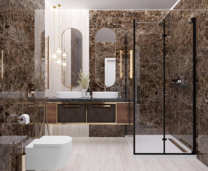 Керамогранит К26_11 Emperador Brown (60смх60смх9мм) (4шт_1,44м2) полированный, м2