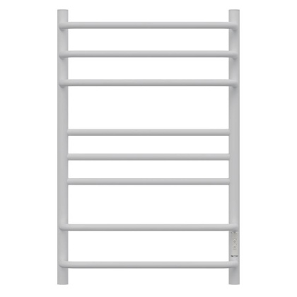 Полотенцесушитель электрический Point Сатурн PN90858W П8 500x800 диммер справа, белый Полотенцесушитель электрический Point Сатурн PN90858W П8 500x800 диммер справа, белый