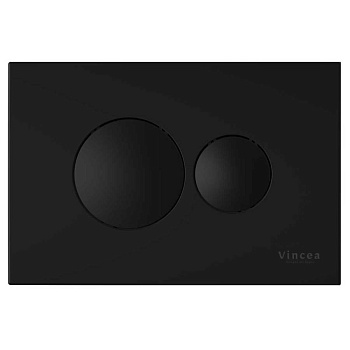 Кнопка смыва Vincea VFP-731MB, цвет матовый черный