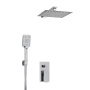 A16590 Встраиваемый комплект для душа с верхней душевой насадкой и лейкой Wasserkraft