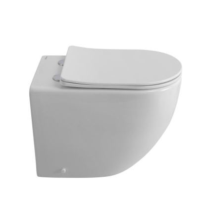 Унитаз приставной безободковый с сиденьем BELBAGNO SFERA-R Унитаз приставной безободковый с сиденьем BELBAGNO SFERA-R