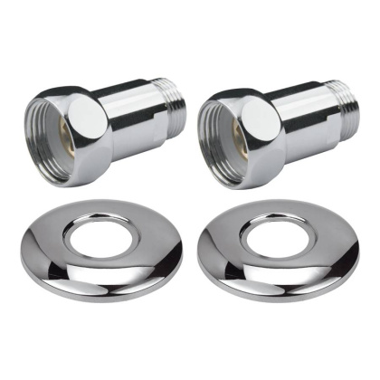 Прямое соединение для полотенцесушителя Point PN00005 1"х3/4" г/ш, хром (пара) Прямое соединение для полотенцесушителя Point PN00005 1"х3/4" г/ш, хром (пара)