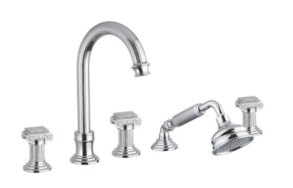 Душевой гарнитур OLIMP-BVD-01-O Исполнение: Хром, Ручки: Металл 