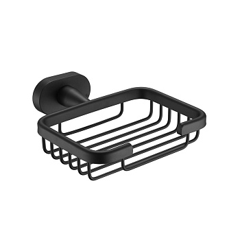 Мыльница навесная, SG5104H Shevanik, Черный Мыльница навесная, SG5104H Shevanik, Черный