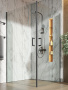 Душевой уголок Orange E04-100TB без поддона 100х100, стекло прозрачное