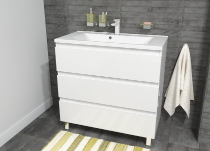 Комплект мебели Bali New 900х450 напольный 3 ящика (ШхГхВ) 898х446х860