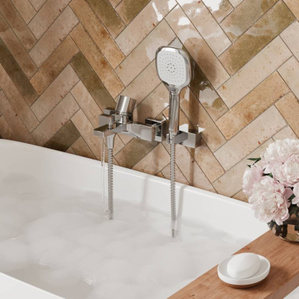 Naab 8601 Смеситель для ванны с коротким изливом Wasserkraft