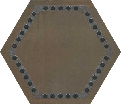 Декор DC\C10\SG27004 Раваль коричневый 29*33.4*8 (уп\7шт), шт