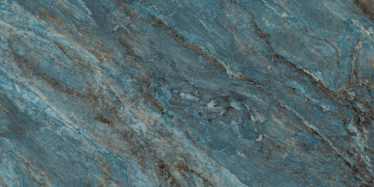 Beam Turquoise Керамогранит бирюзовый 60х120 лаппатированный шайн