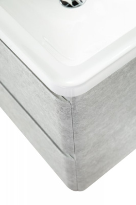 Тумба с раковиной подвесная BelBagno ALBANO 60 Cemento Verona Grigio, раковина белая Тумба с раковиной подвесная BelBagno ALBANO 60 Cemento Verona Grigio, раковина белая