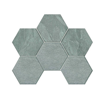Мозаика LN02/TE02 Hexagon 25x28,5 непол. Мозаика LN02/TE02 Hexagon 25x28,5 непол.
