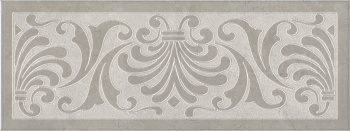 Декор HGD\B499\15147 Монсанту 1 серый светлый (15см*40см*8мм) (10шт/0,6м2) орнамент, шт Декор HGD\B499\15147 Монсанту 1 серый светлый (15см*40см*8мм) (10шт/0,6м2) орнамент, шт