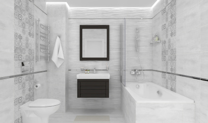 Concrete Мозаика серый 30х30 Concrete Мозаика серый 30х30