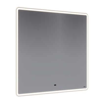 Зеркало Lemark ELEMENT 90х80см с подсветкой, с подогревом